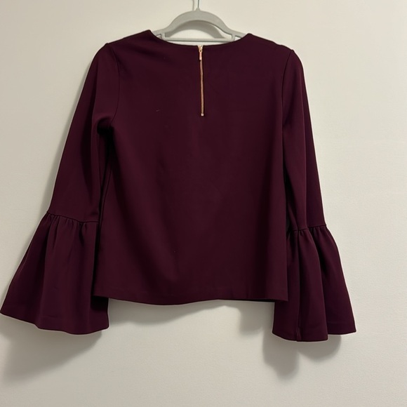Ted Baker Bell Sleeve Blouse Size 1 - Picture 3 of 5